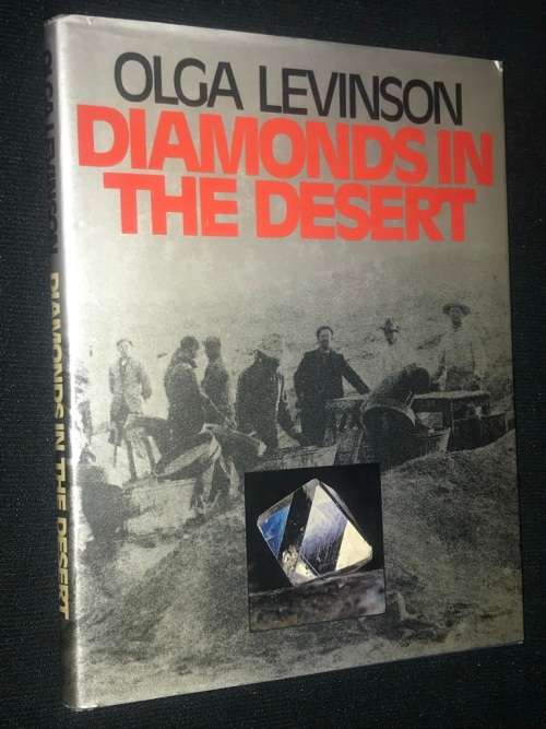 DIAMONDS IN THE DESERT BY OLGA LEVINSON INSCRIBED BY AUTHOR