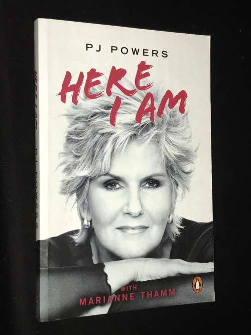 HERE I AM BY PJ POWERS INSCRIBED BY AUTHOR