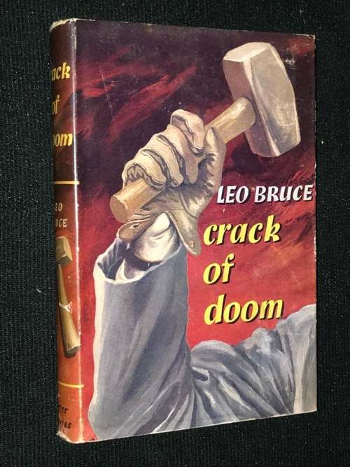 CRACK OF DOOM BY LEO BRUCE 1963 1ST EDITION