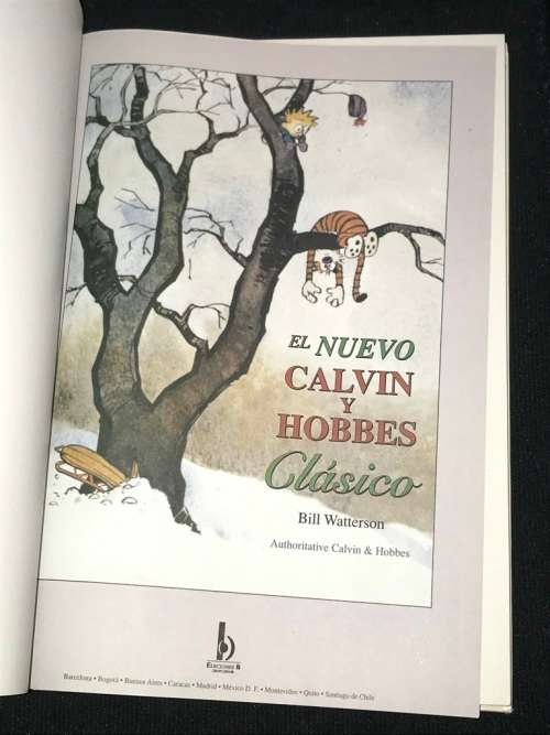 EL NUEVO CALVIN Y HOBBES CLASICO - BILL WATTERSON - SPANISH LANGUAGE