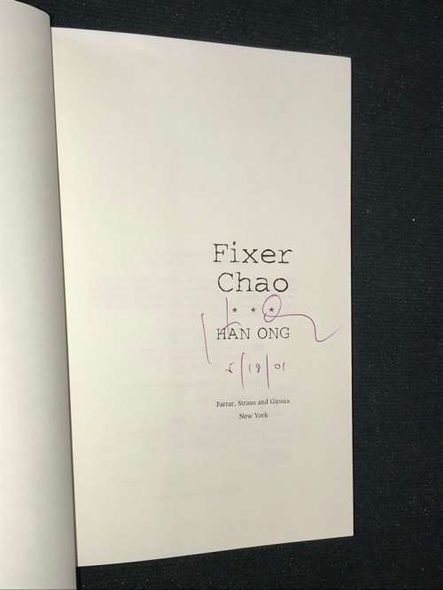 FIXER CHAO BY HANG ONG SIGNED BY AUTHOR