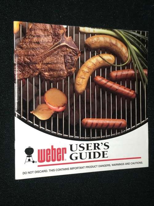 WEBER`S USER GUIDE RECIPES