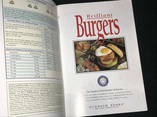 FAMILY CIRCLE BRILLIANT BURGERS