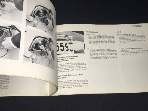 MANUEL D'INSTRUCTION POUR VOLVO 140