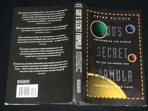 GOD'S SECRET FORMULA - DECIPHERING THE RIDDLE OF THE UNIVERSE AND THE PRIME NUMBER CODE - P. PLICHTA