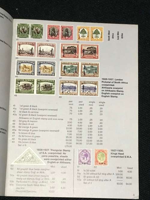 1977 SOUTH AFRICA COLOUR CATALOGUE BOOKLET