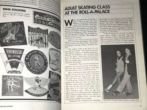 COMPLETE BOOK OF ROLLER SKATING BY ANN-VICTORIA PHILLIPS