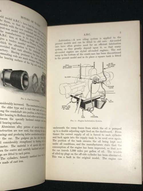 MOTORS OF TODAY BY H. THORNTON RUTTER 5 VOLUME SET