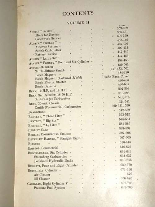 MOTORS OF TODAY BY H. THORNTON RUTTER 5 VOLUME SET