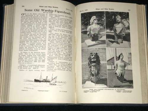SHIPS AND SHIP MODELS SEPT 1932 TO AUG 1933