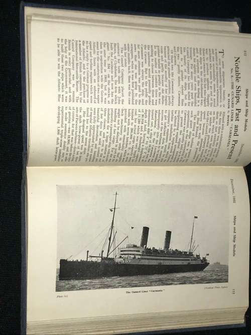 SHIPS AND SHIP MODELS SEPT 1932 TO AUG 1933