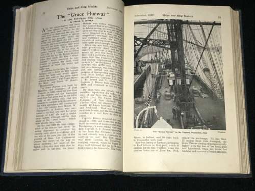 SHIPS AND SHIP MODELS SEPT 1932 TO AUG 1933