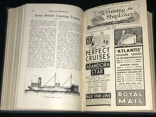 SHIPS AND SHIP MODELS SEPT 1932 TO AUG 1933