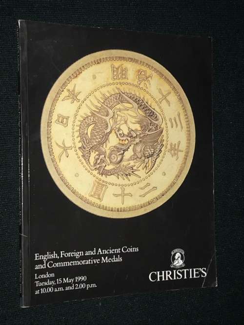 CHRISTIES COIN AND MEDAL CATALOGUE 1990
