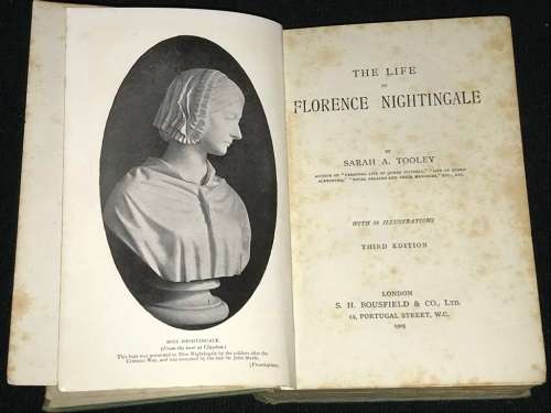 THE LIFE OF FLORENCE NIGHTINGALE BY SARAH TOOLEY 1905