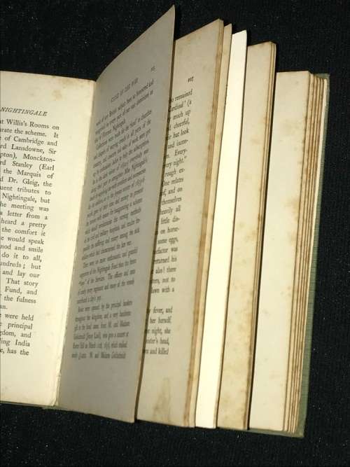 THE LIFE OF FLORENCE NIGHTINGALE BY SARAH TOOLEY 1905