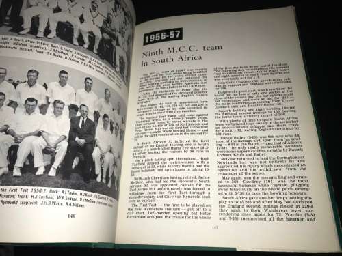 SOUTH AFRICA IN INTERNATIONAL CRICKET 1880 - 1970 BY BRIAN BASSANO