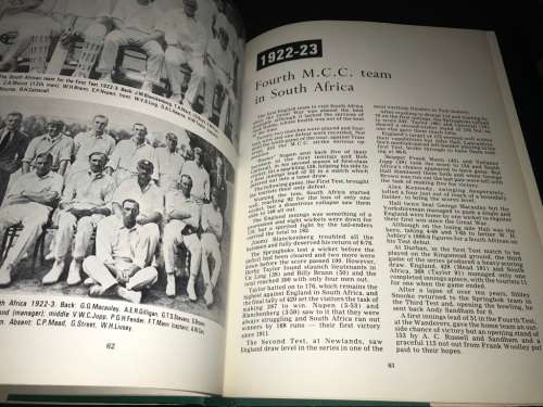 SOUTH AFRICA IN INTERNATIONAL CRICKET 1880 - 1970 BY BRIAN BASSANO