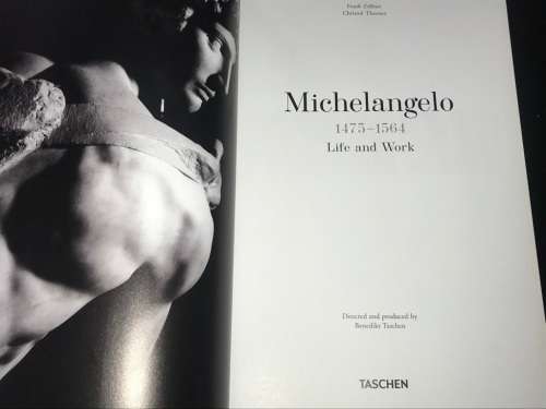 TASCHEN MICHELANGELO LIFE AND WORK BY FRANK ZOLLNER AND CHRISTOF THOENES