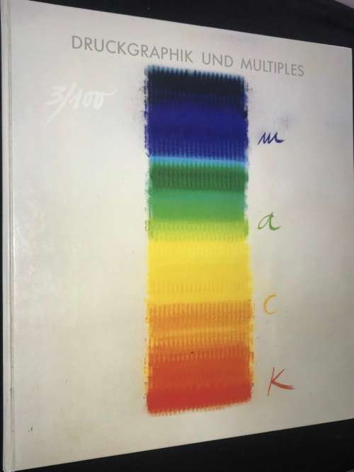 DRUCKGRAPHIK UND MULTIPLES - HEINZ MACK SIGNED