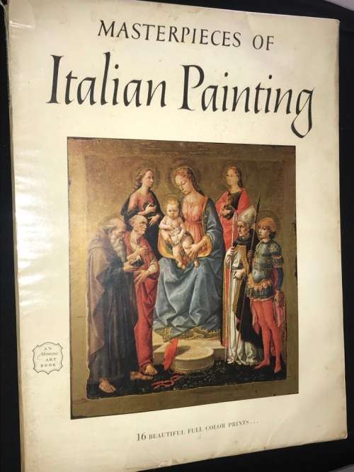 MASTERPIECES OF ITALIAN PAINTING COLOUR PRINTS
