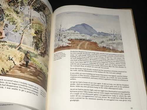 AN AFRICAN SKETCHBOOK DRAWING AND WATERCOLOURS OF KENYA BY RAY NESTOR