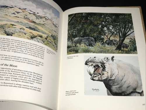 AN AFRICAN SKETCHBOOK DRAWING AND WATERCOLOURS OF KENYA BY RAY NESTOR
