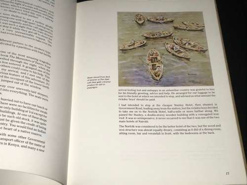 AN AFRICAN SKETCHBOOK DRAWING AND WATERCOLOURS OF KENYA BY RAY NESTOR