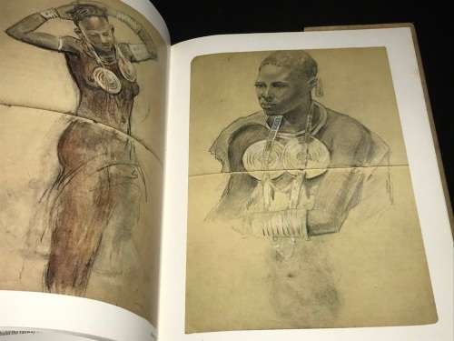 AN AFRICAN SKETCHBOOK DRAWING AND WATERCOLOURS OF KENYA BY RAY NESTOR