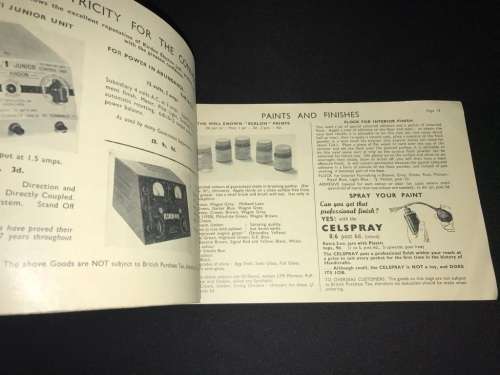 CCW PRODUCTIONS COMPONENTS FOR THE CONNOISSEUR 6TH EDITION 1954