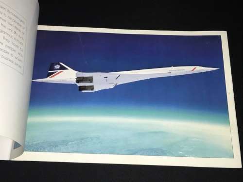 VINTAGE CONCORDE BROCHURE BRITISH AIRWAYS + GNOMES
