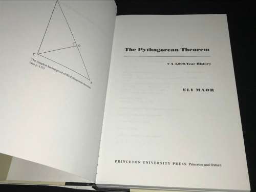 THE PYTHAGOREAN THEOREM A 4000 YEAR OLD HISTORY BY ELI MAOR