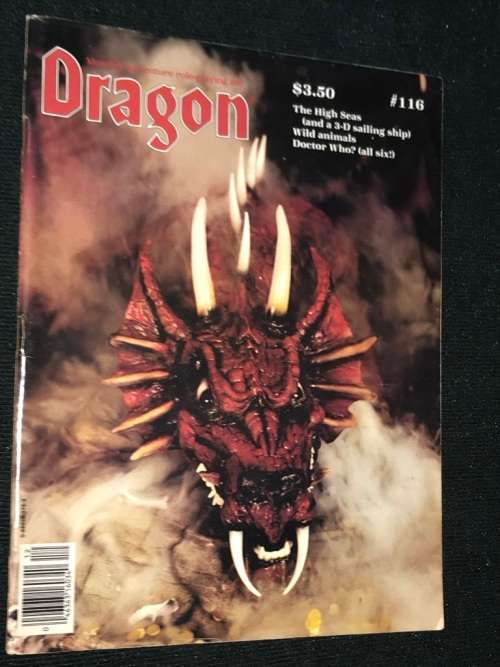 DRAGON MONTHLY ADVENTURE ROLE-PLAYING AID #116