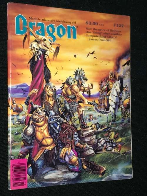 DRAGON MONTHLY ADVENTURE ROLE-PLAYING AID #127