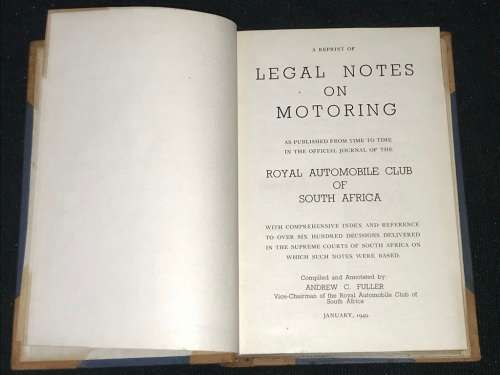 ROYAL AUTOMOBILE CLUB OF SOUTH AFRICA