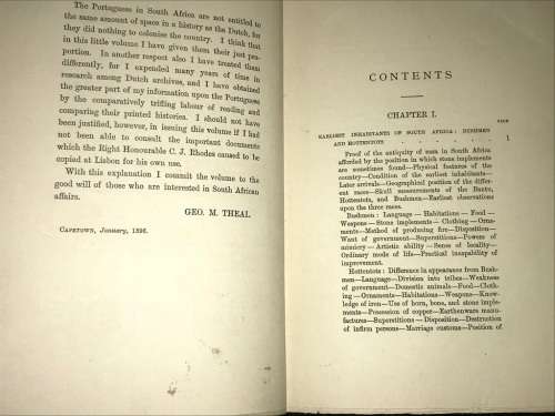THE PORTUGUESE IN SOUTH AFRICA BY GEORGE M`CALL THEAL 1898