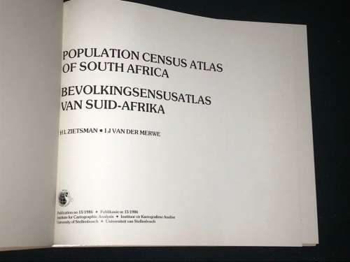 POPULATION CENSUS ATLAS OF SOUTH AFRICA
