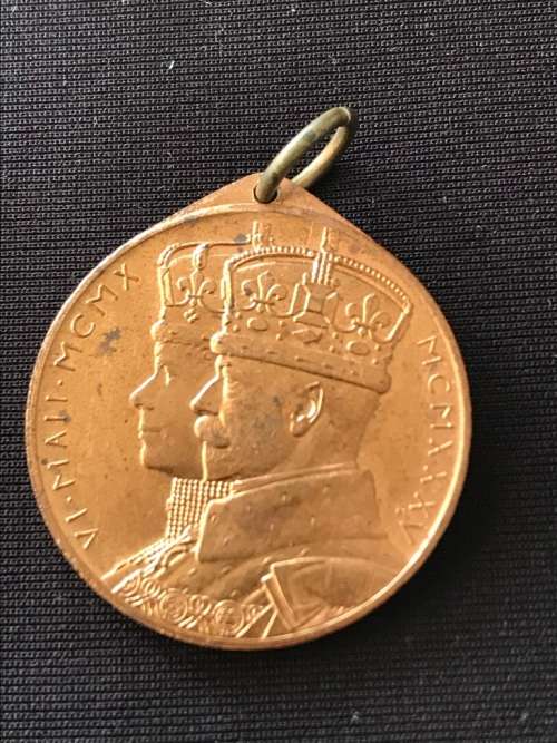 1937 UNION OF SOUTH AFRICA CORONATION BRONZE MEDAL