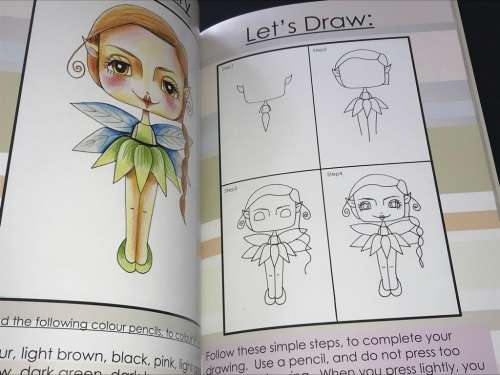 LET`S DRAW PEOPLE THE COMPLETE STEP BY STEP ART WORKBOOK BY ARTIST CHANELLE CORREIA