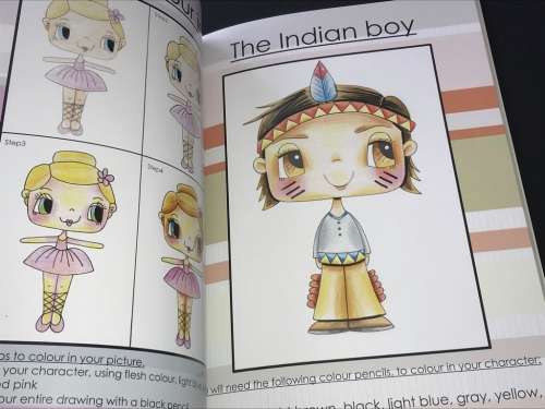 LET`S DRAW PEOPLE THE COMPLETE STEP BY STEP ART WORKBOOK BY ARTIST CHANELLE CORREIA