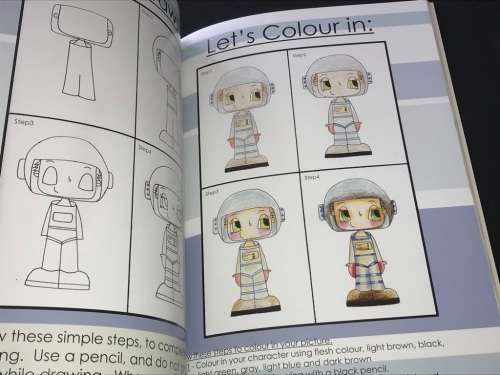 LET`S DRAW PEOPLE THE COMPLETE STEP BY STEP ART WORKBOOK BY ARTIST CHANELLE CORREIA