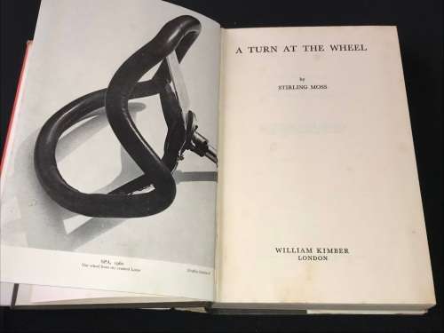 A TURN AT THE WHEEL BY STIRLING MOSS