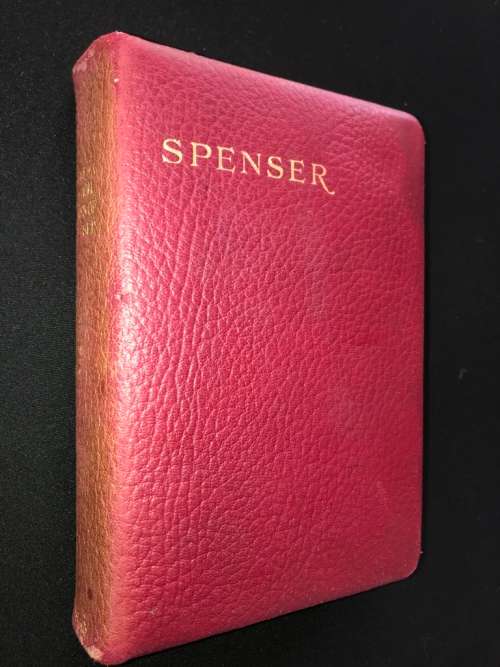 THE POETICAL WORKS OF EDMUND SPENSER 1912