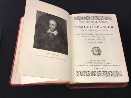 THE POETICAL WORKS OF EDMUND SPENSER 1912