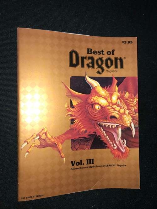 BEST OF DRAGON MAGAZINE VOL III