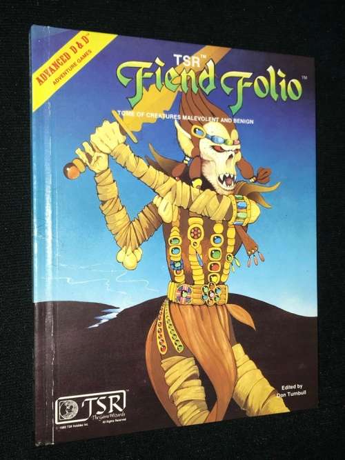 DUNGEONS & DRAGONS TSR FIEND FOLIO TOME OF CREATURES MALEVOLENT AND BENIGN