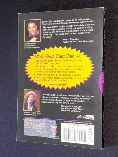 RICH DAD POOR DAD BY ROBERT T. KIYOSAKI