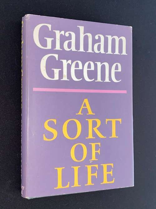 A SORT OF LIFE BY GRAHAM GREENE 1ST EDITION