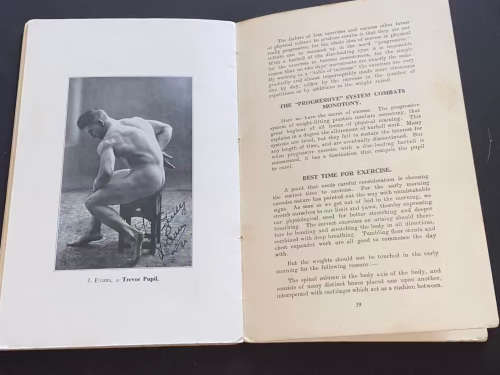 TRAINING FOR GREAT STRENGTH BY CHAS. T. TREVOR VINTAGE