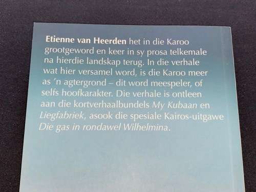 HAAI KAROO DEUR ETIENNE VAN HEERDEN